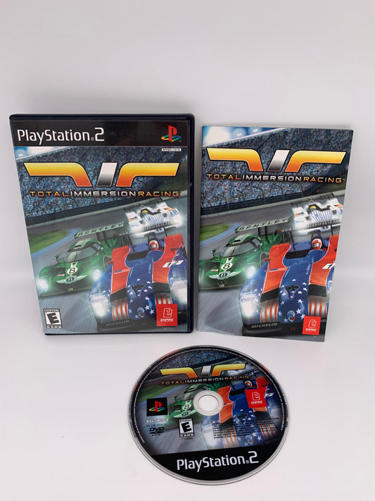 PiXEL-RETRO.COM : SONY PLAYSTATION 2 (PS2) COMPLET CIB BOX MANUAL GAME NTSC TOTAL IMMERSION RACING