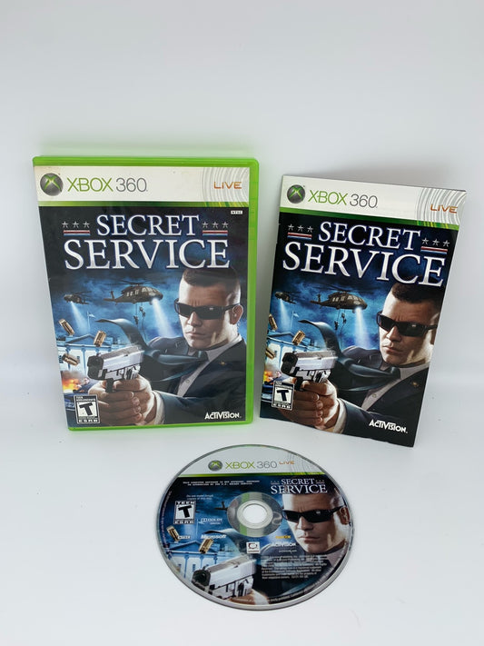 PiXEL-RETRO.COM : MICROSOFT XBOX 360 COMPLETE CIB BOX MANUAL GAME NTSC SECRET SERVICE