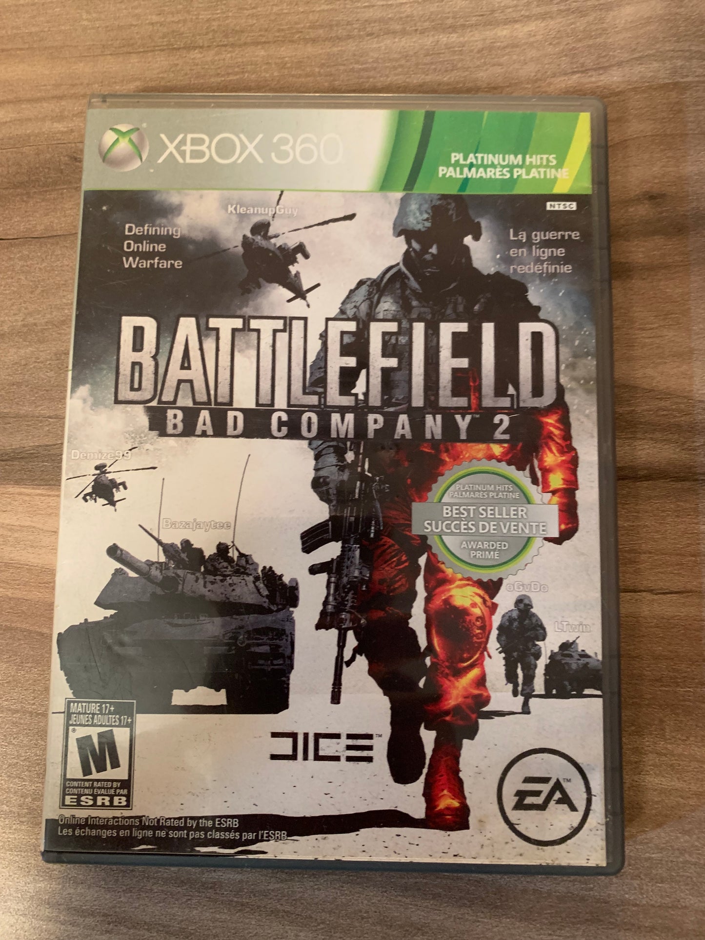 PiXEL-RETRO.COM : MICROSOFT XBOX 360 COMPLETE CIB BOX MANUAL GAME NTSC BATTLEFIELD BAD COMPANY 2