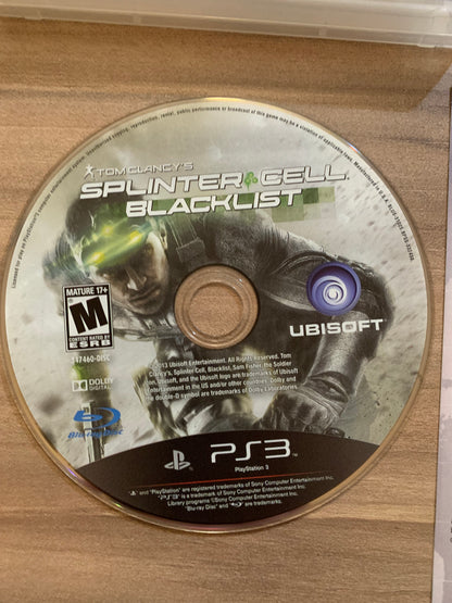 SONY PLAYSTATiON 3 [PS3] | TOM CLANCYS SPLiNTER CELL BLACKLiST | SPECiAL EDiTiON