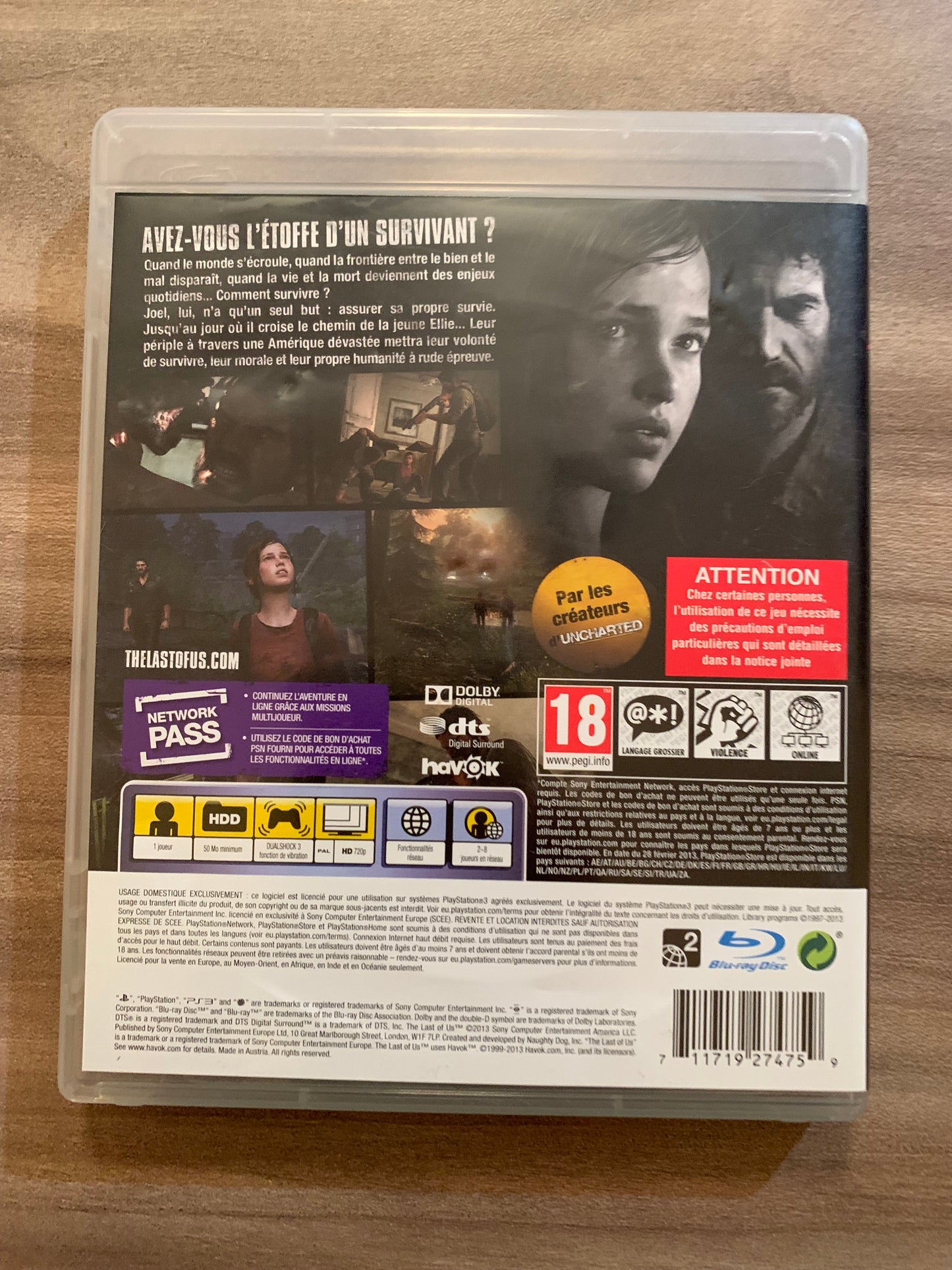 SONY PLAYSTATiON 3 [PS3] | THE LAST OF US