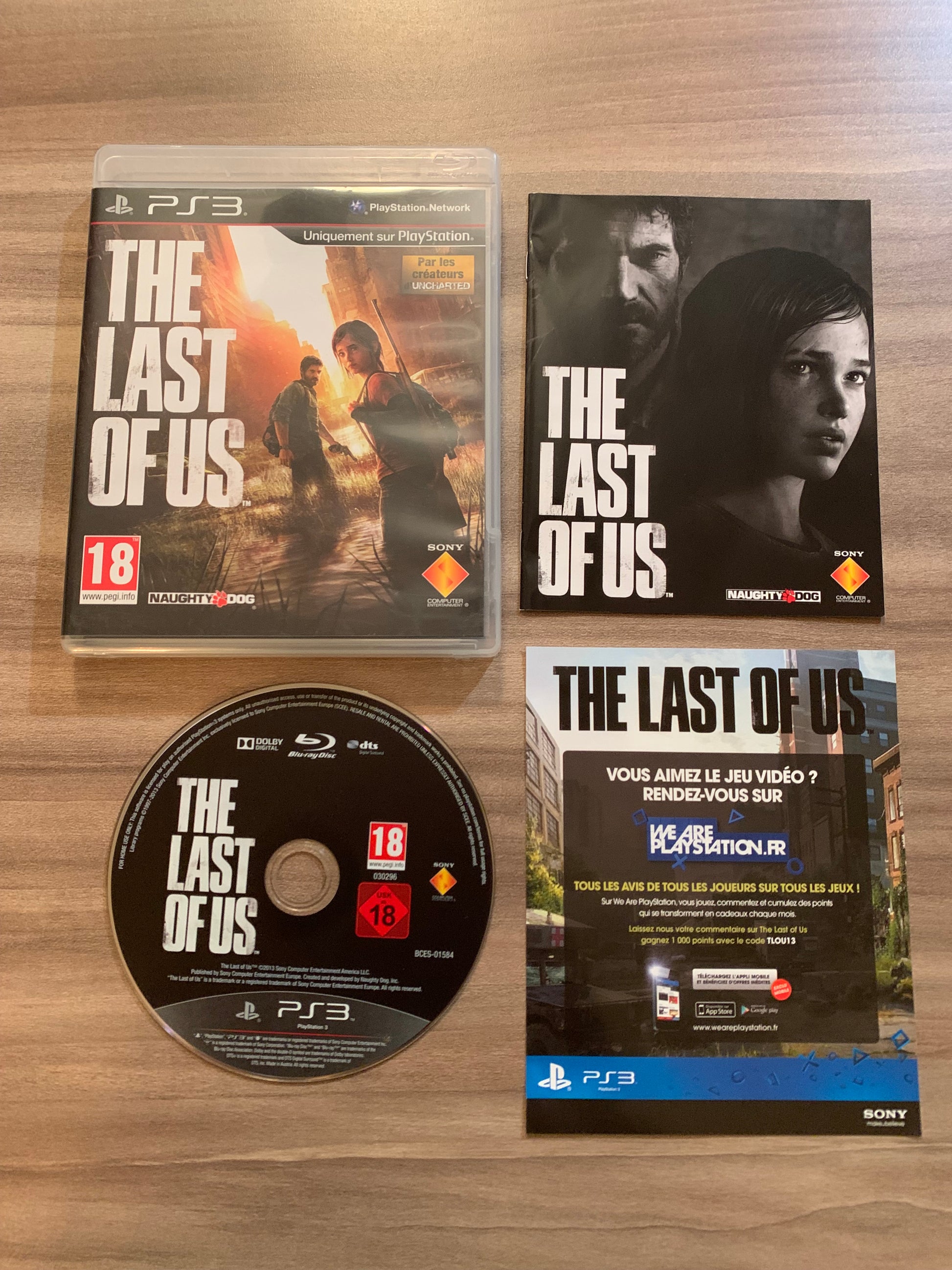 PiXEL-RETRO.COM : SONY PLAYSTATION 3 (PS3) COMPLET CIB BOX MANUAL GAME PAL THE LAST OF US