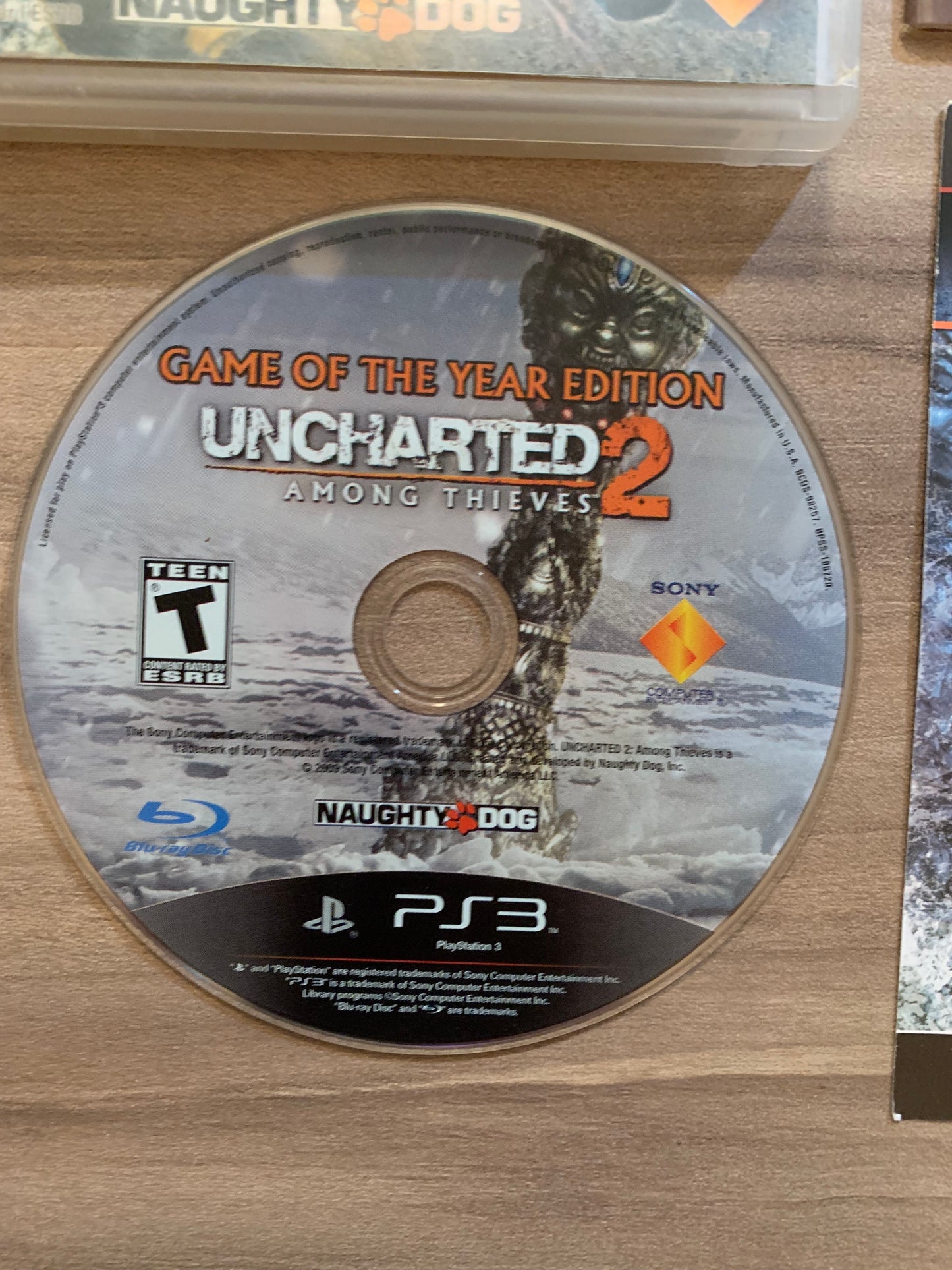 SONY PLAYSTATiON 3 [PS3] | UNCHARTED 2 AMONG THiEVES | GAME OF THE YEAR EDiTiON
