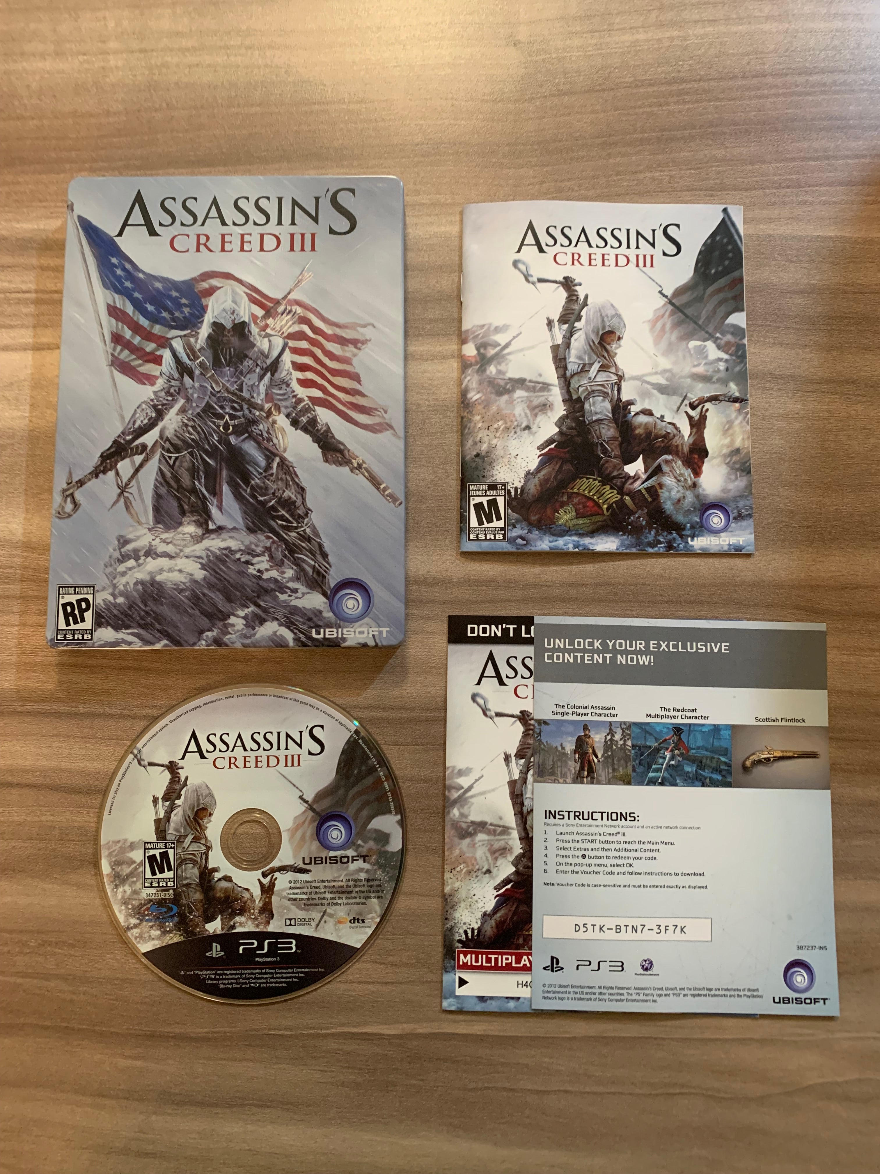 Assassin's Creed factory III For Playstation 3