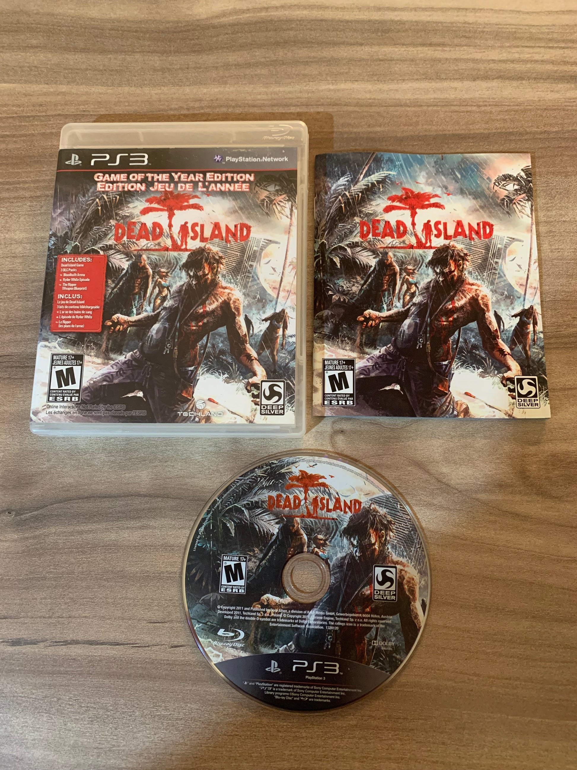 PiXEL-RETRO.COM : SONY PLAYSTATION 3 (PS3) COMPLET CIB BOX MANUAL GAME NTSC DEAD ISLAND