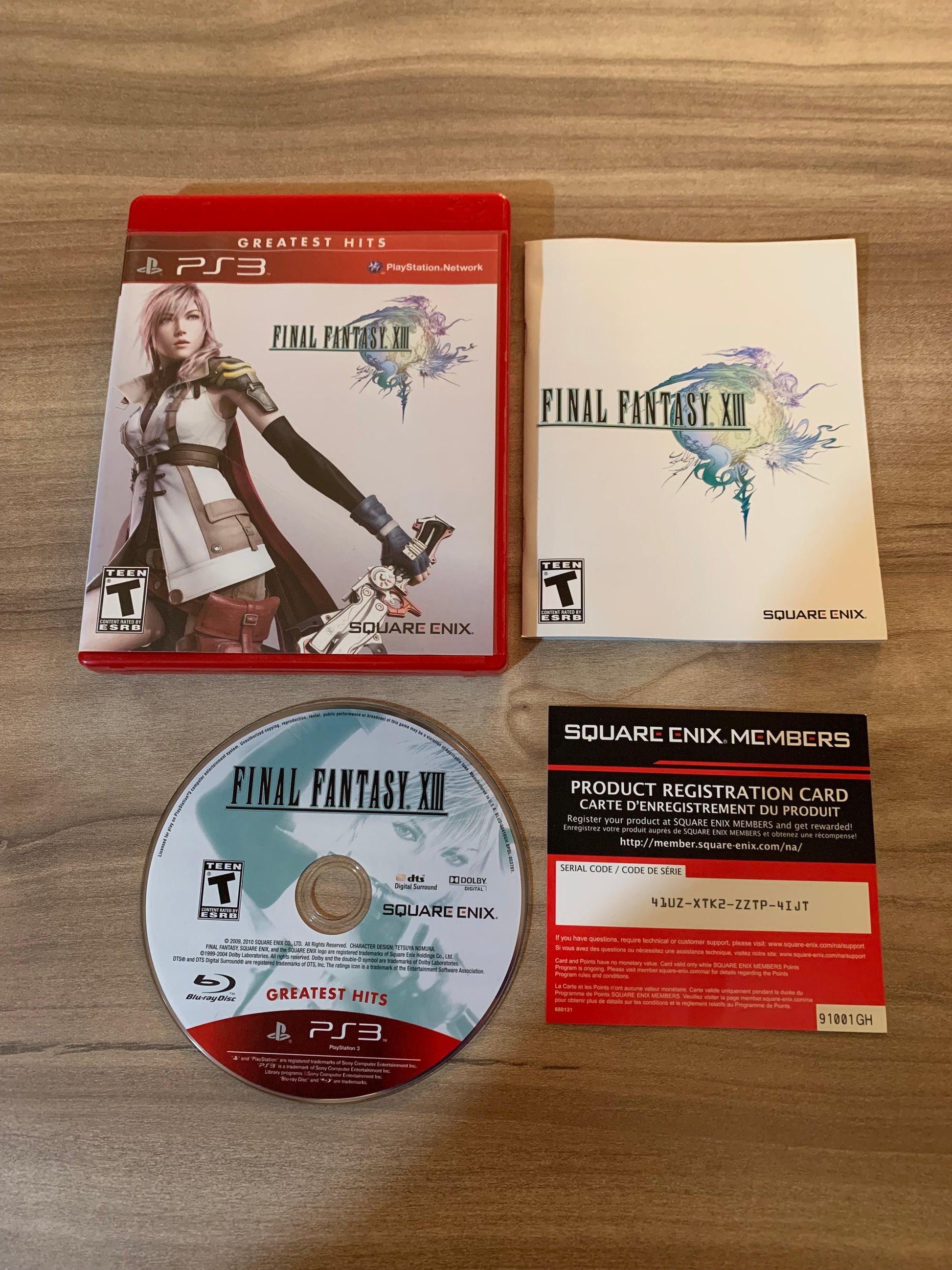 PiXEL-RETRO.COM : SONY PLAYSTATION 3 (PS3) COMPLET CIB BOX MANUAL GAME NTSC FINAL FANTASY VIII GREATEST HITS