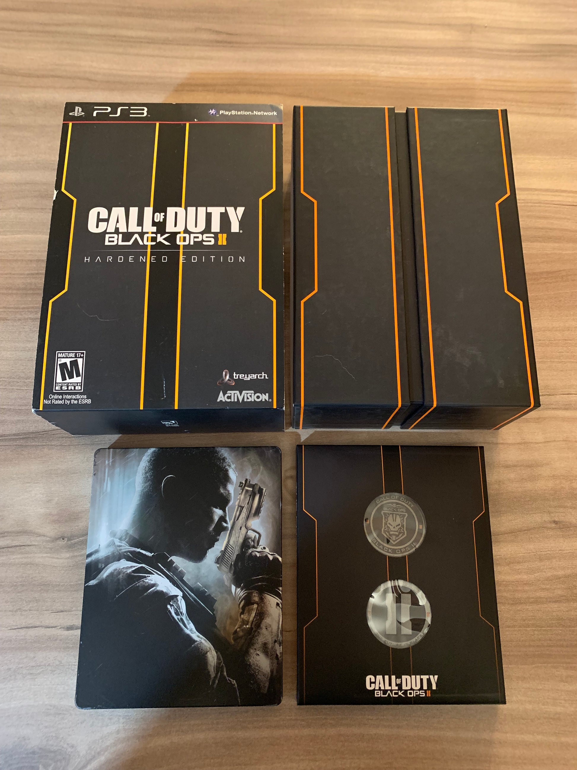 PiXEL-RETRO.COM : SONY PLAYSTATION 3 (PS3) COMPLET CIB BOX MANUAL GAME NTSC CALL OF DUTY BLACK OPS II HARDENED EDITION