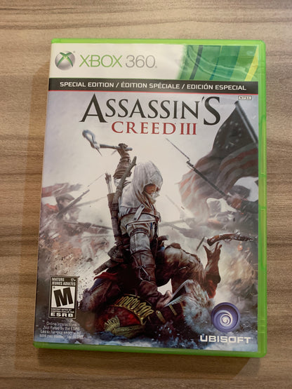 MiCROSOFT XBOX 360 | ASSASSiNS CREED III | SPECiAL EDiTiON