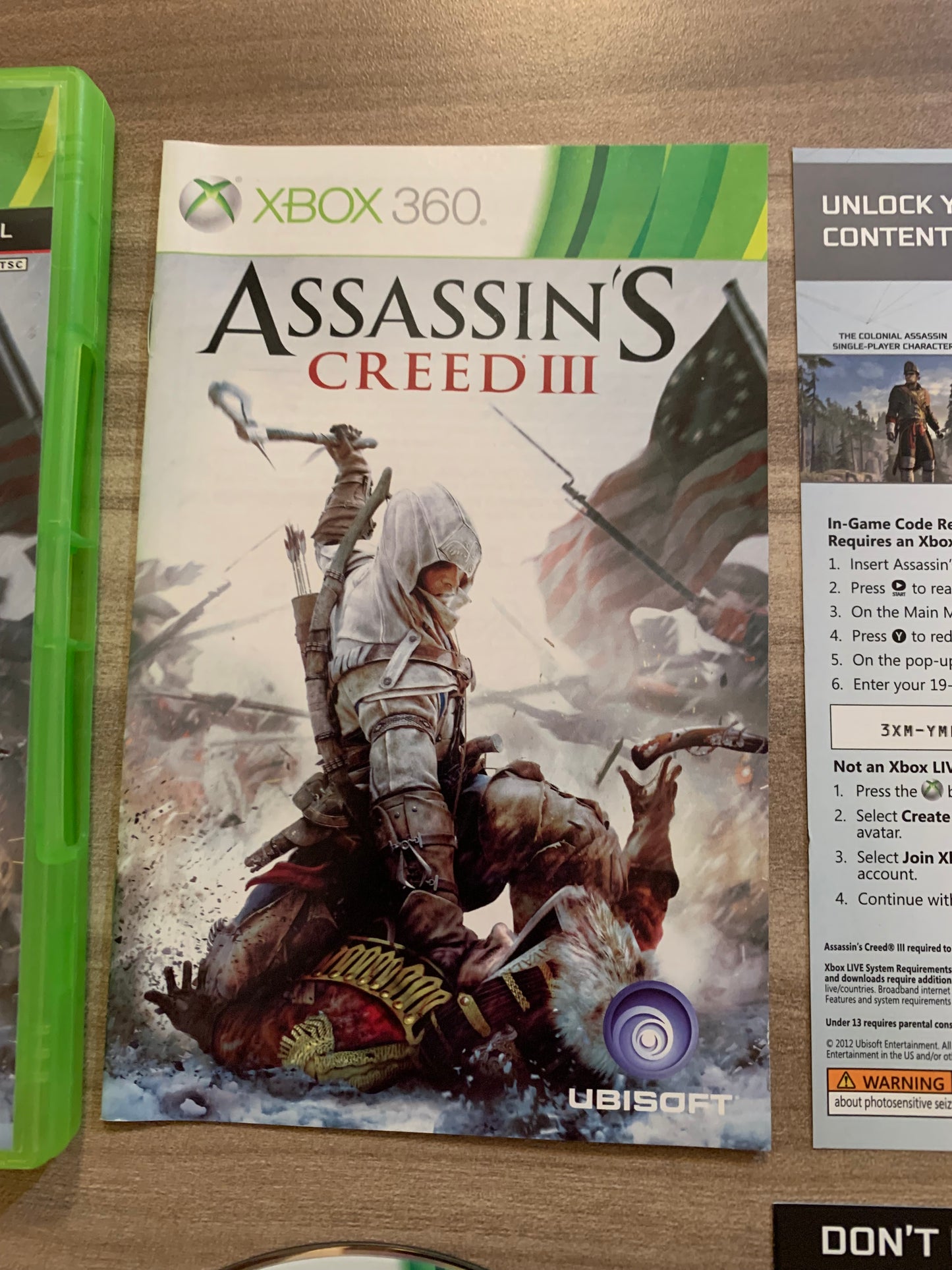 MiCROSOFT XBOX 360 | ASSASSiNS CREED III | SPECiAL EDiTiON