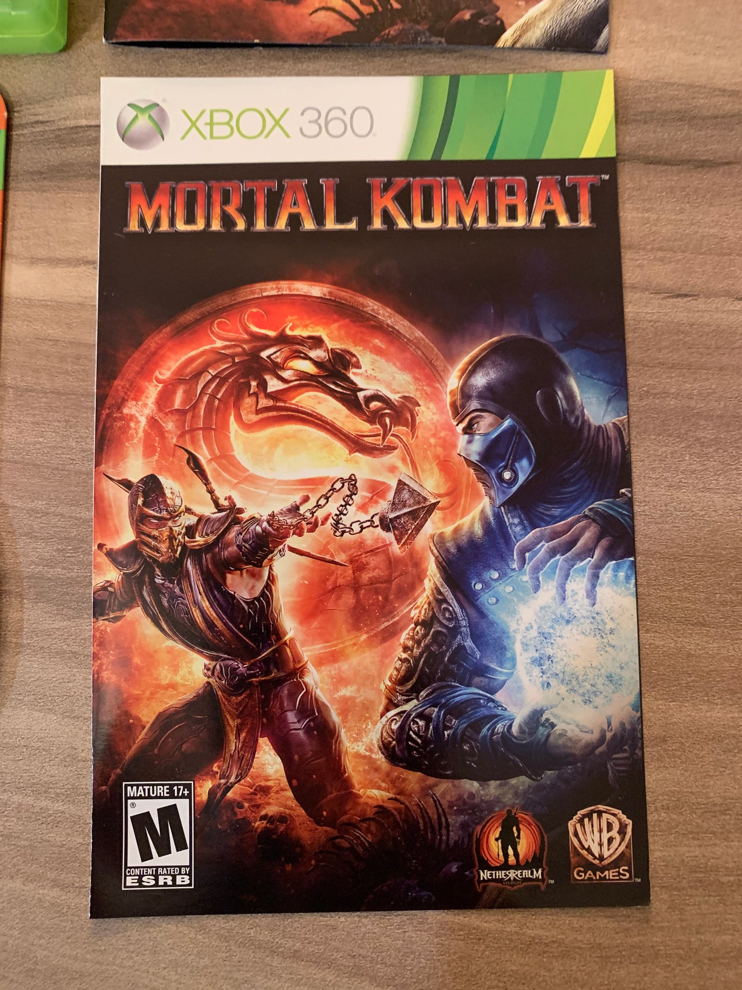 MiCROSOFT XBOX 360 | MORTAL KOMBAT