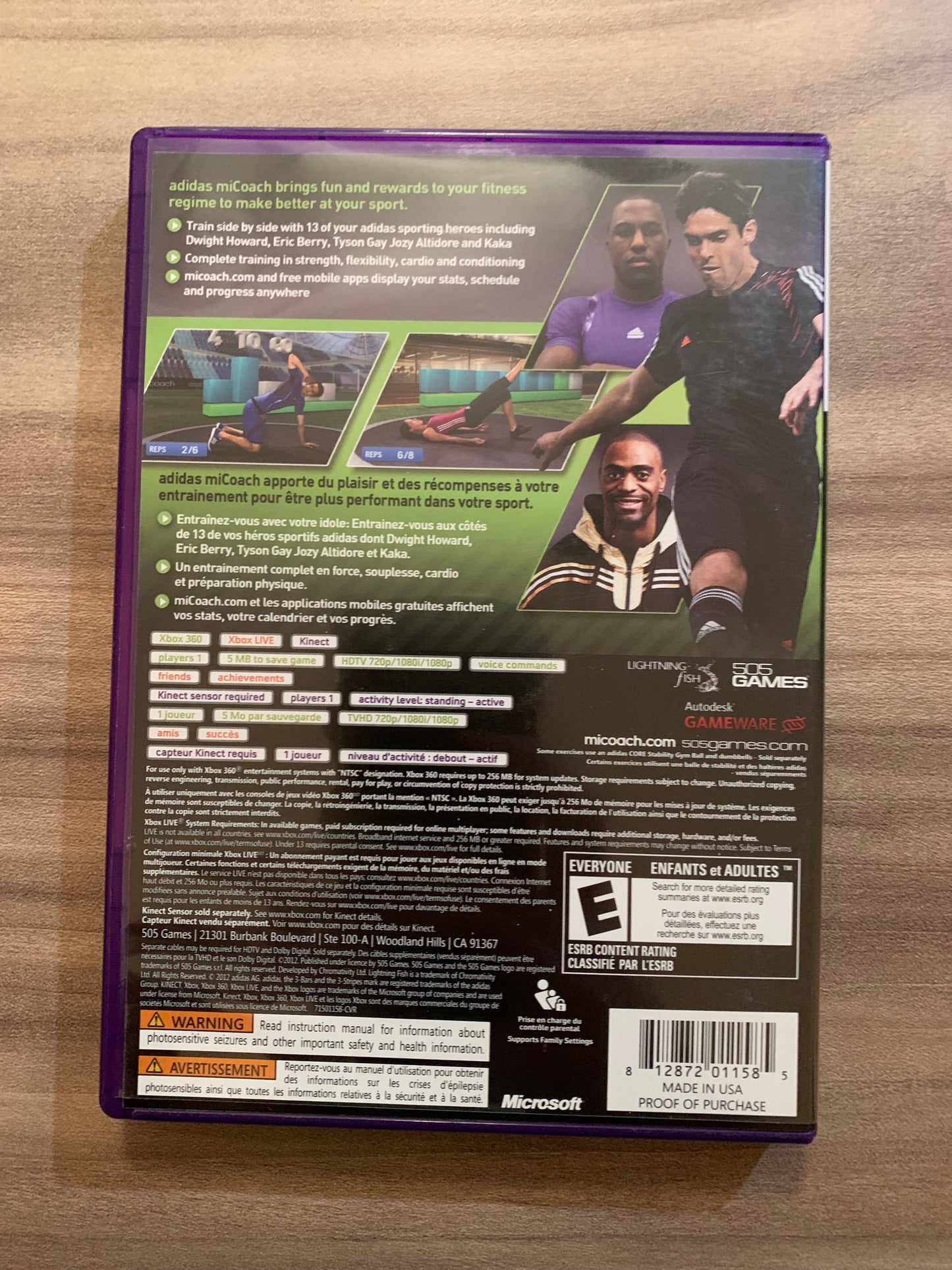 MiCROSOFT XBOX 360 | Mi COACH BY ADiDAS