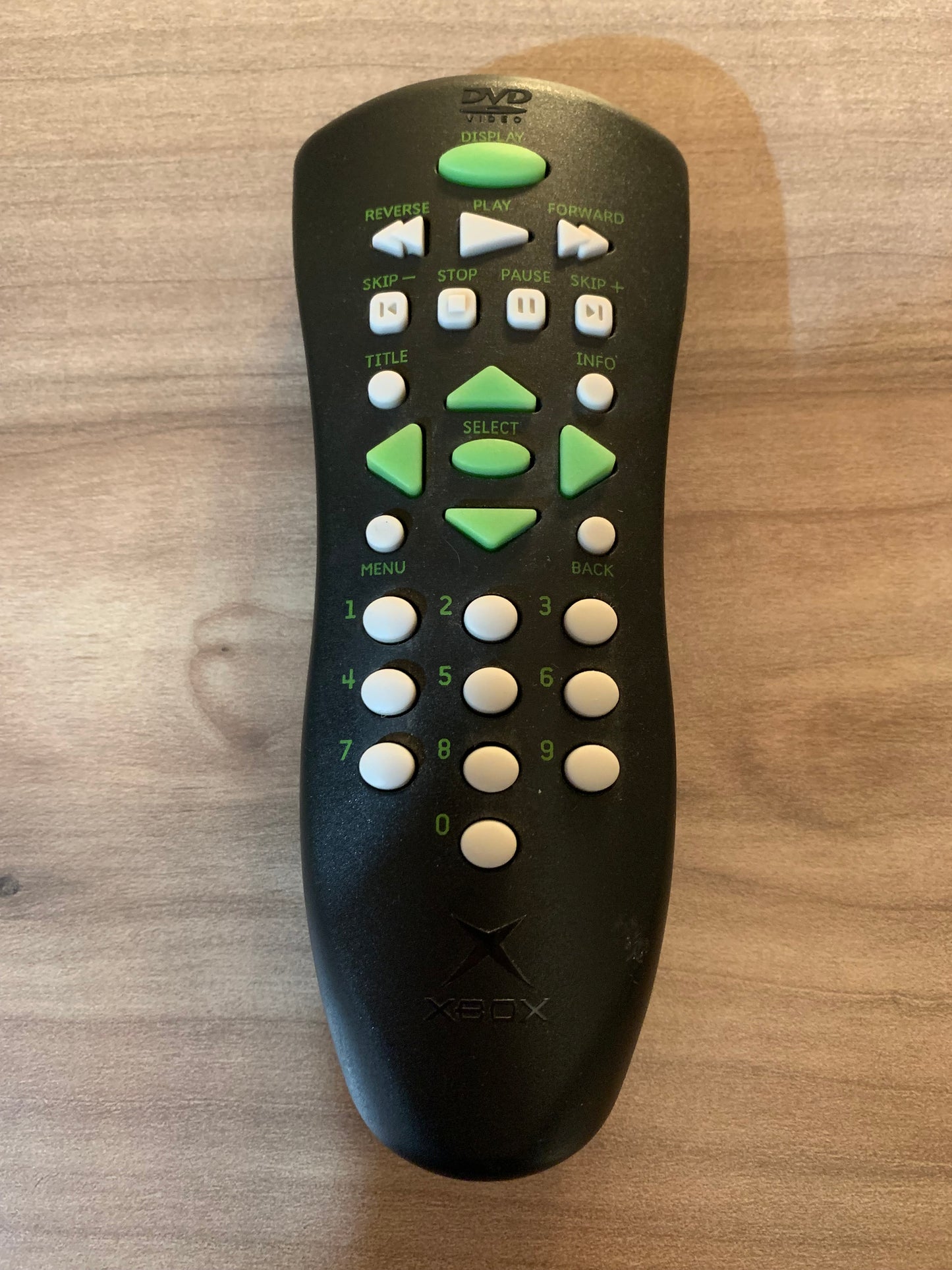 Microsoft XBOX | REMOTE CONTROL REMOTE CONTROL FOR DVD MOViE PLAYBACK KiT | MODEL X08-25387-002