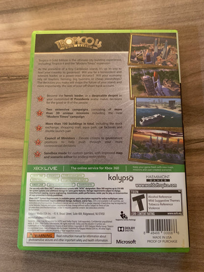 MiCROSOFT XBOX 360 | TROPiCO 4 GOLD EDiTiON