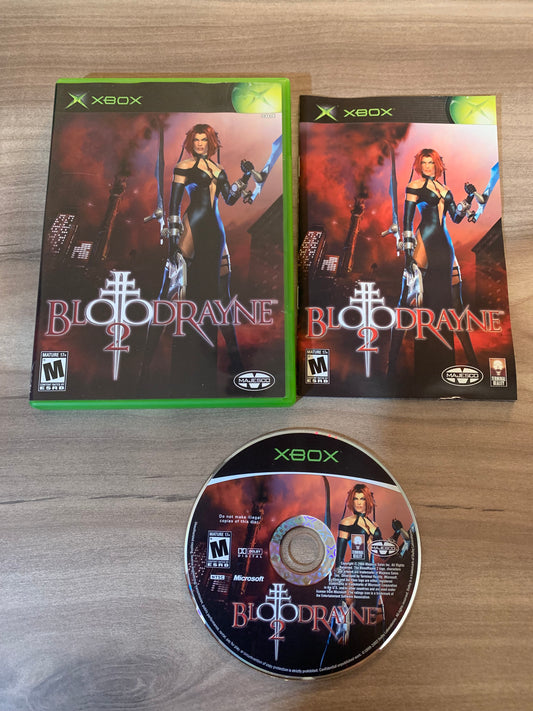 PiXEL-RETRO.COM : MICROSOFT XBOX 360 COMPLETE CIB BOX MANUAL GAME NTSC BLOODRAYNE 2