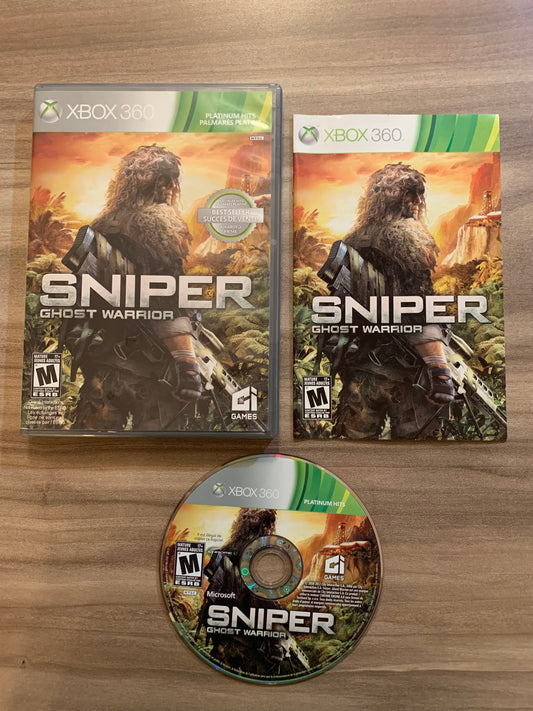 PiXEL-RETRO.COM : MICROSOFT XBOX 360 COMPLETE CIB BOX MANUAL GAME NTSC SNIPER GHOST WARRIOR