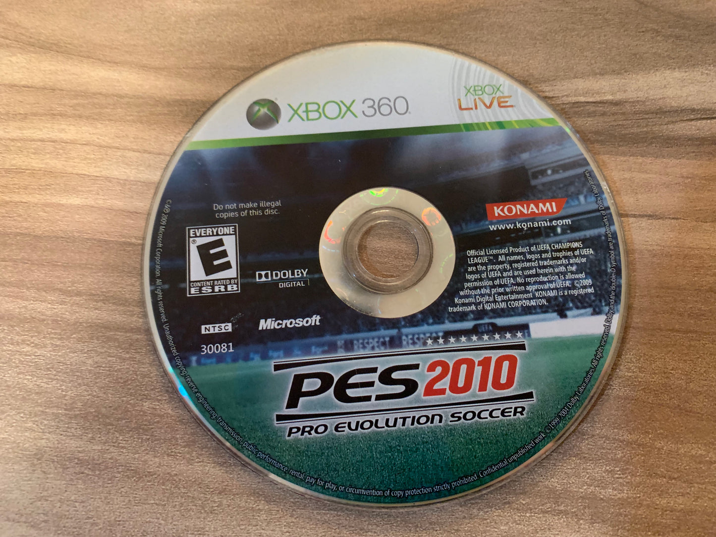 PiXEL-RETRO.COM : MICROSOFT XBOX 360 COMPLETE CIB BOX MANUAL GAME NTSC PES 2010 PRO EVOLUTION SOCCER