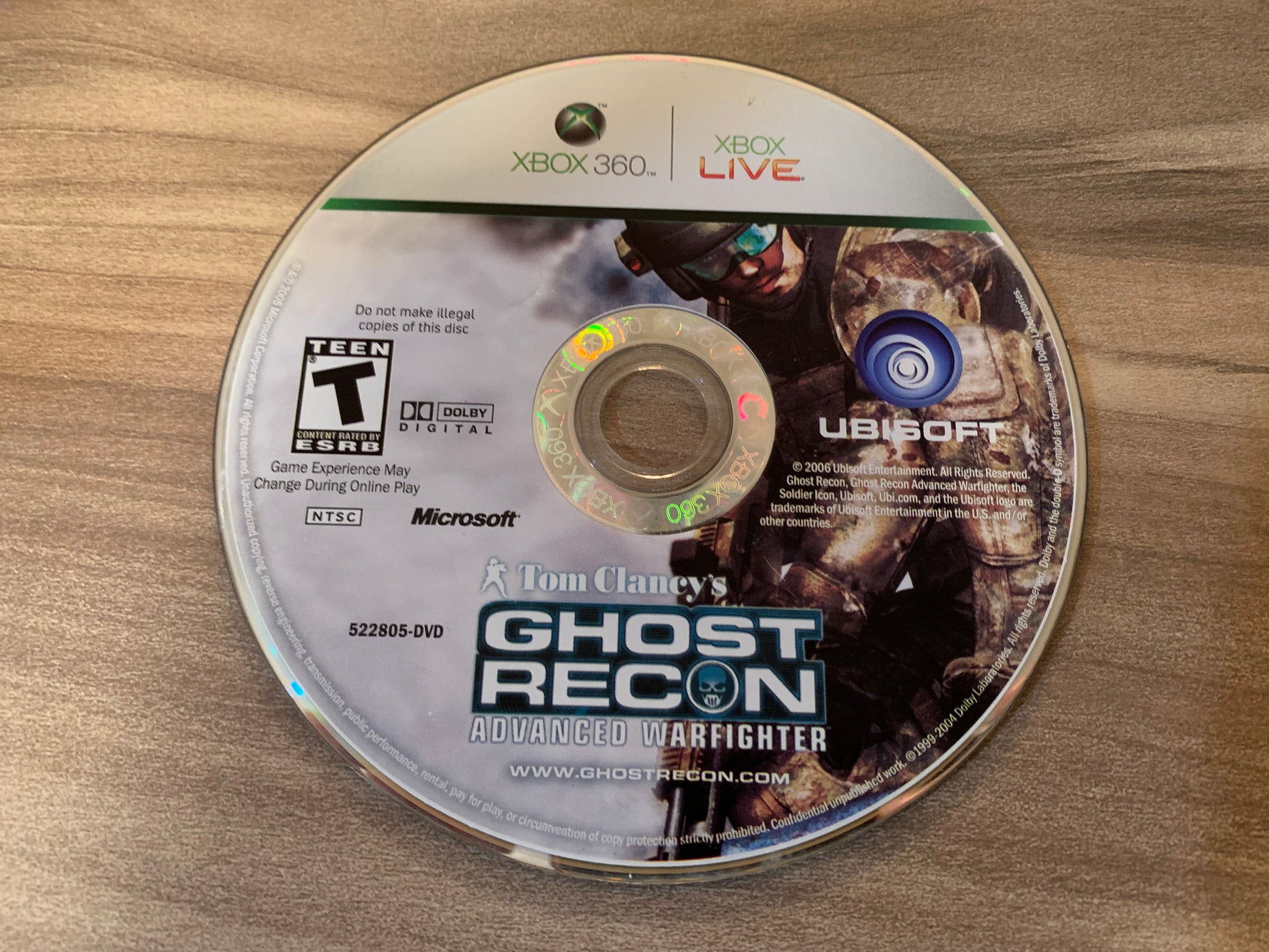 PiXEL-RETRO.COM : MICROSOFT XBOX 360 COMPLETE CIB BOX MANUAL GAME NTSC TOM CLANCEY'S GHOST RECON ADVANCED WARFIGHTER