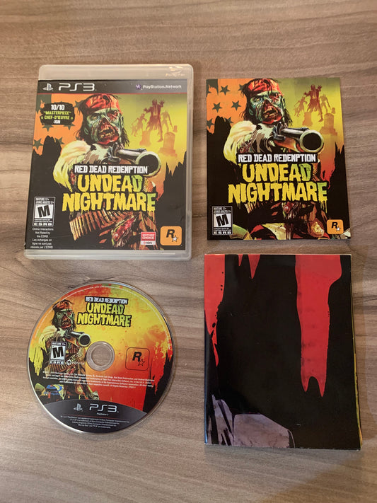 PiXEL-RETRO.COM : SONY PLAYSTATION 3 (PS3) COMPLETE IN BOX CIB MANUAL GAME NTSC RED DEAD REDEMPTION UNDEAD NIGHTMARE