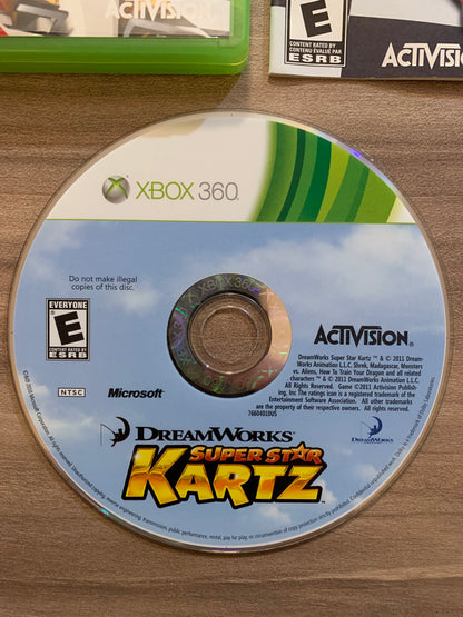 MiCROSOFT XBOX 360 | DREAMWORKS SUPER STAR KARTZ