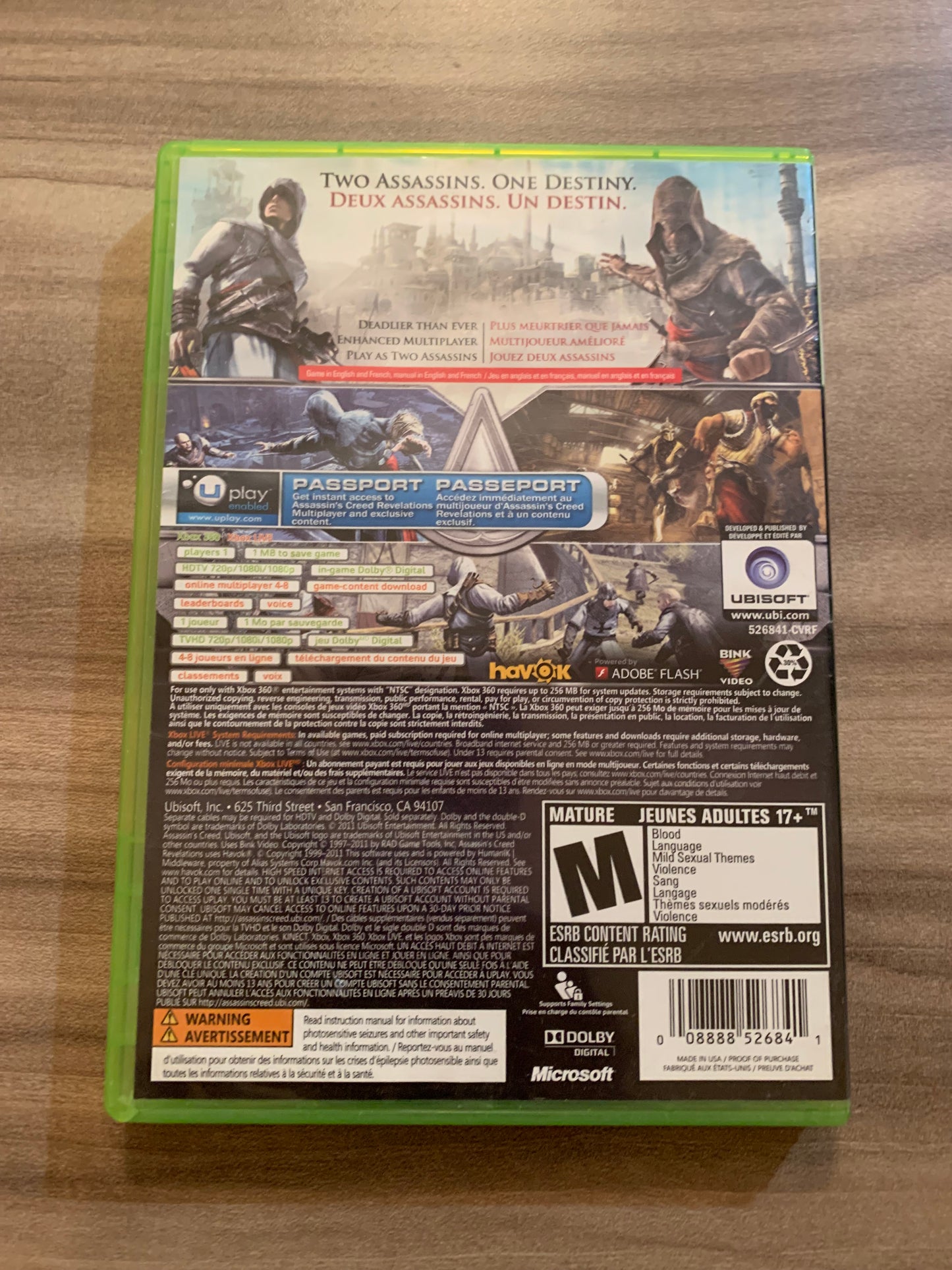 MiCROSOFT XBOX 360 | ASSASSiNS CREED REVELATiONS