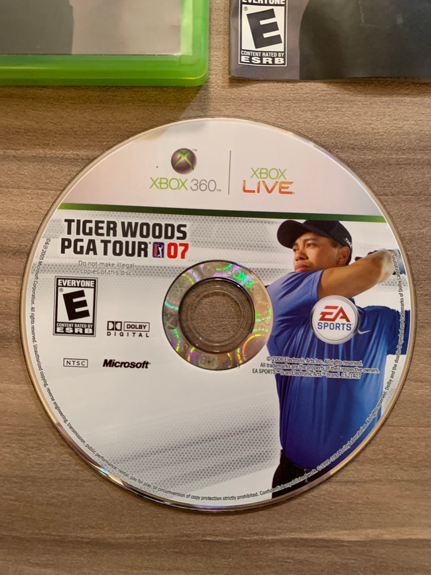 MiCROSOFT XBOX 360 | TiGER WOODS PGA TOUR 07