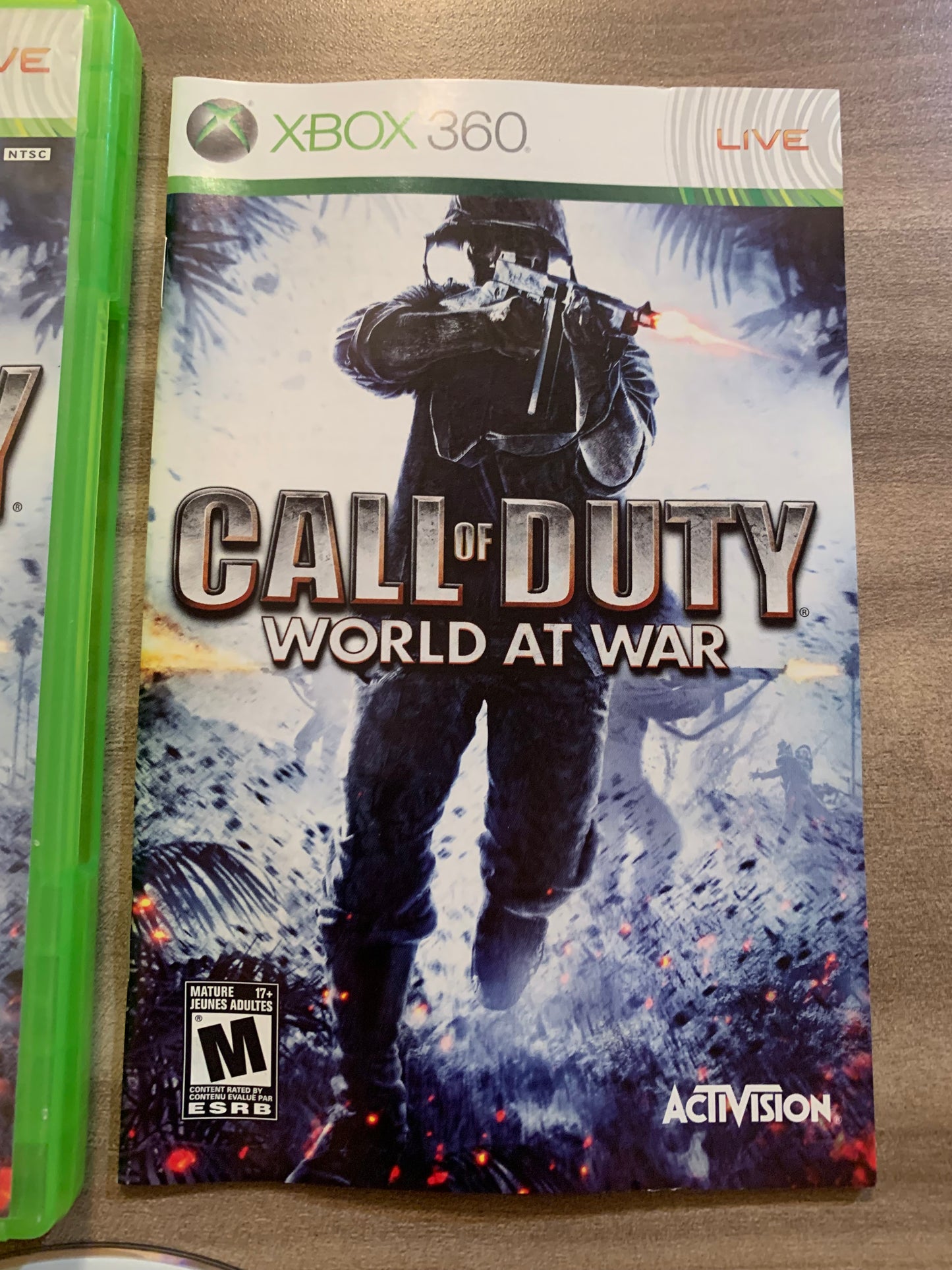 MiCROSOFT XBOX 360 | CALL OF DUTY WORLD AT WAR | PLATiNUM HiTS