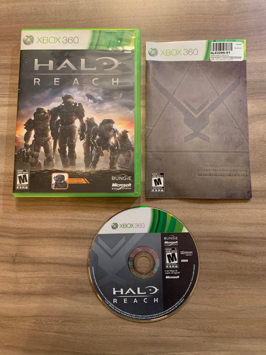 PiXEL-RETRO.COM : MICROSOFT XBOX 360 COMPLETE CIB BOX MANUAL GAME NTSC HALO REACH