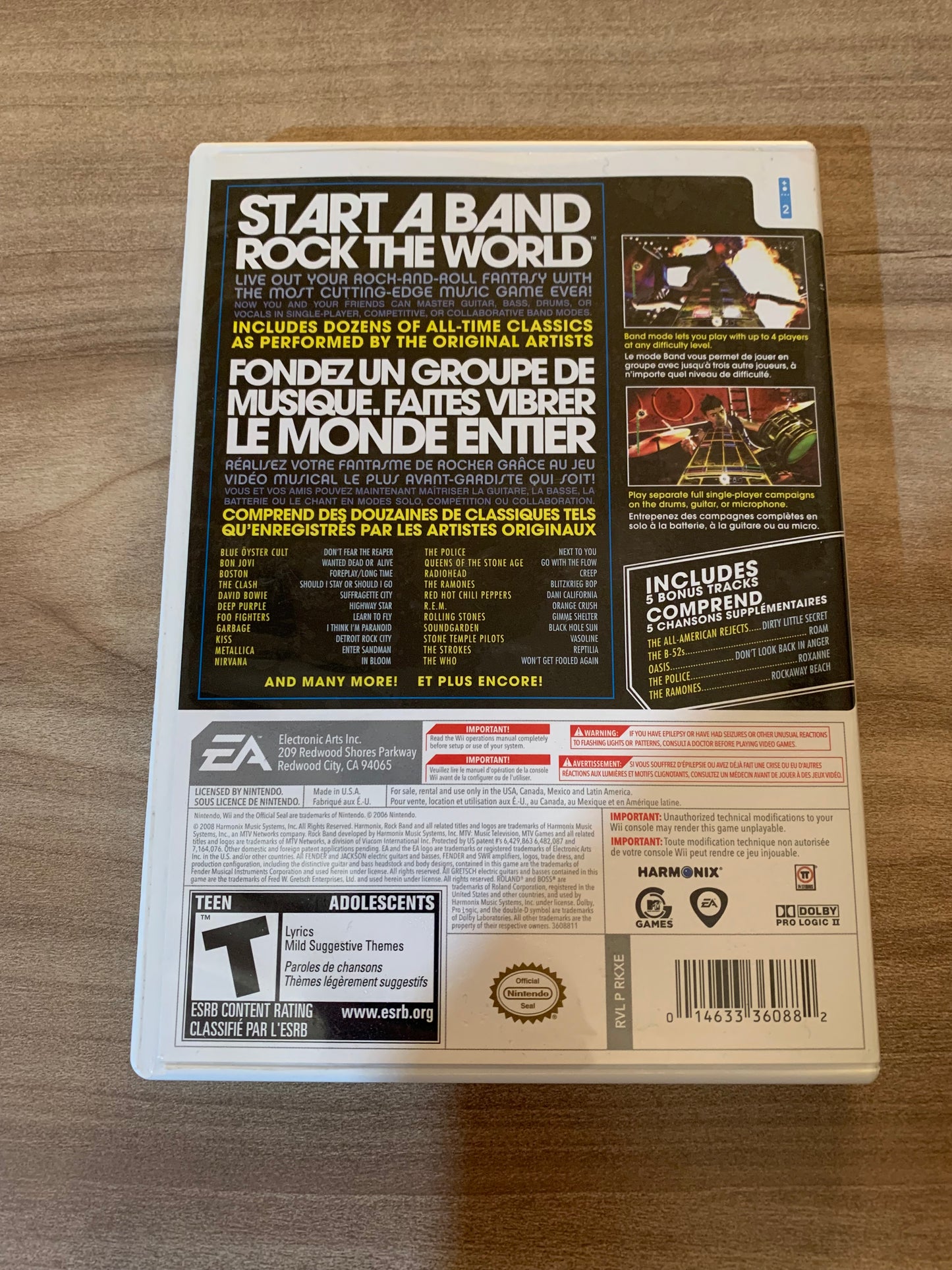 NiNTENDO Wii | ROCK BAND