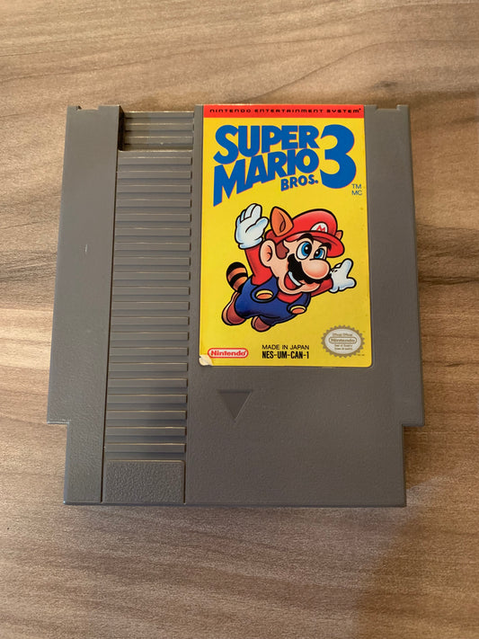 PiXEL-RETRO.COM : NINTENDO ENTERTAiNMENT SYSTEM (NES) SUPER MARIO BROS. 3 GAME NTSC RED LABEL