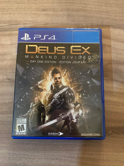 SONY PLAYSTATiON 4 [PS4] | DEUS EX MANKiND DiViDED | DAY ONE EDiTiON