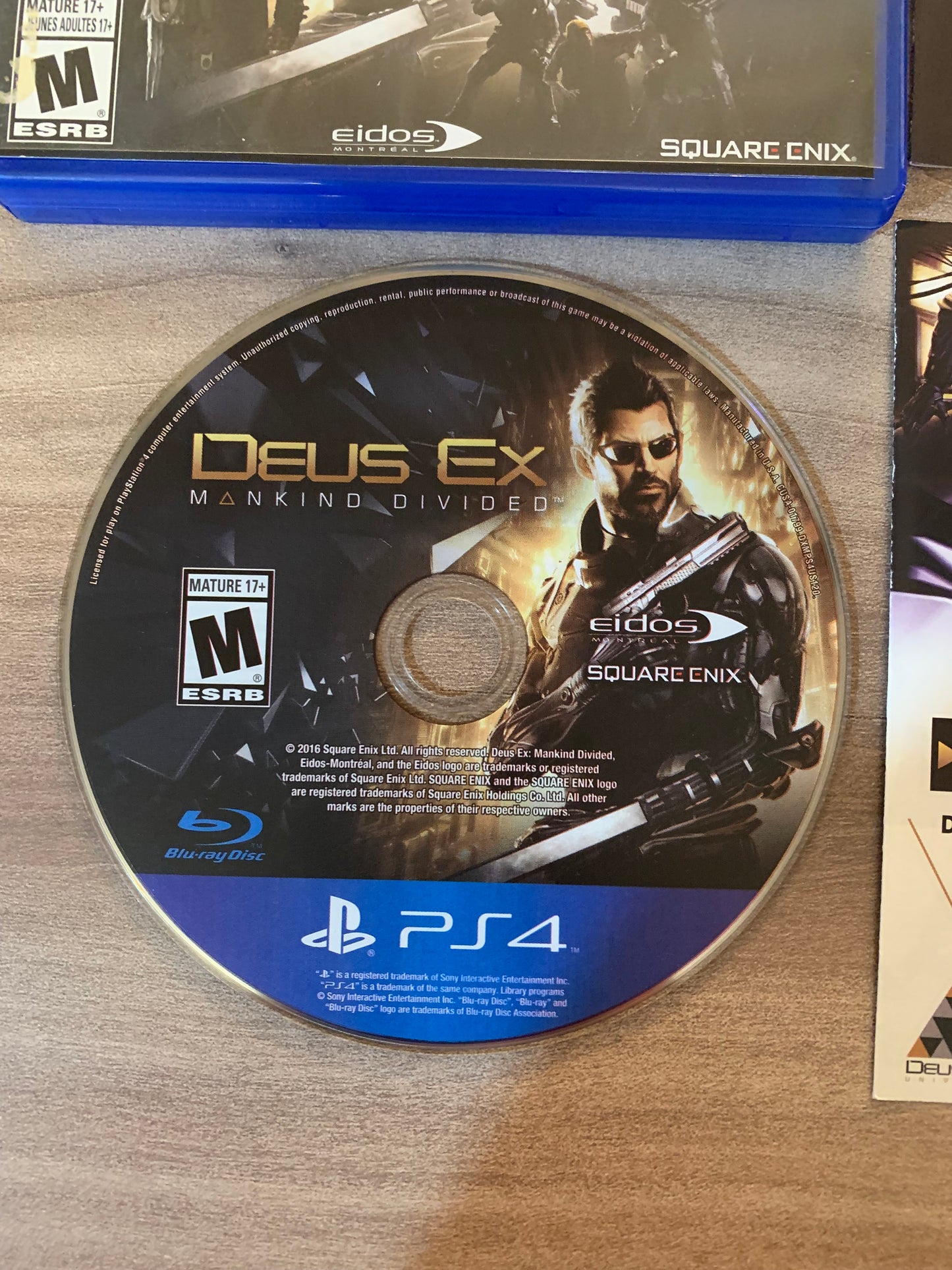 SONY PLAYSTATiON 4 [PS4] | DEUS EX MANKiND DiViDED | DAY ONE EDiTiON