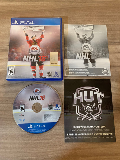 PiXEL-RETRO.COM : SONY PLAYSTATION 4 (PS4) COMPLETE CIB BOX MANUAL GAME NTSC NHL 16