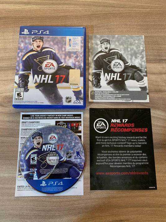 PiXEL-RETRO.COM : SONY PLAYSTATION 4 (PS4) COMPLETE CIB BOX MANUAL GAME NTSC NHL 17