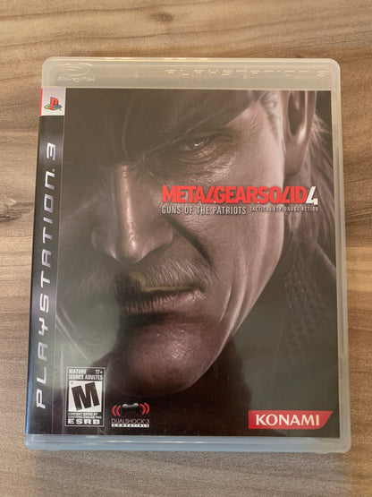 SONY PLAYSTATiON 3 [PS3] | METAL GEAR SOLiD 4 GUNS OF THE PATRiOTS