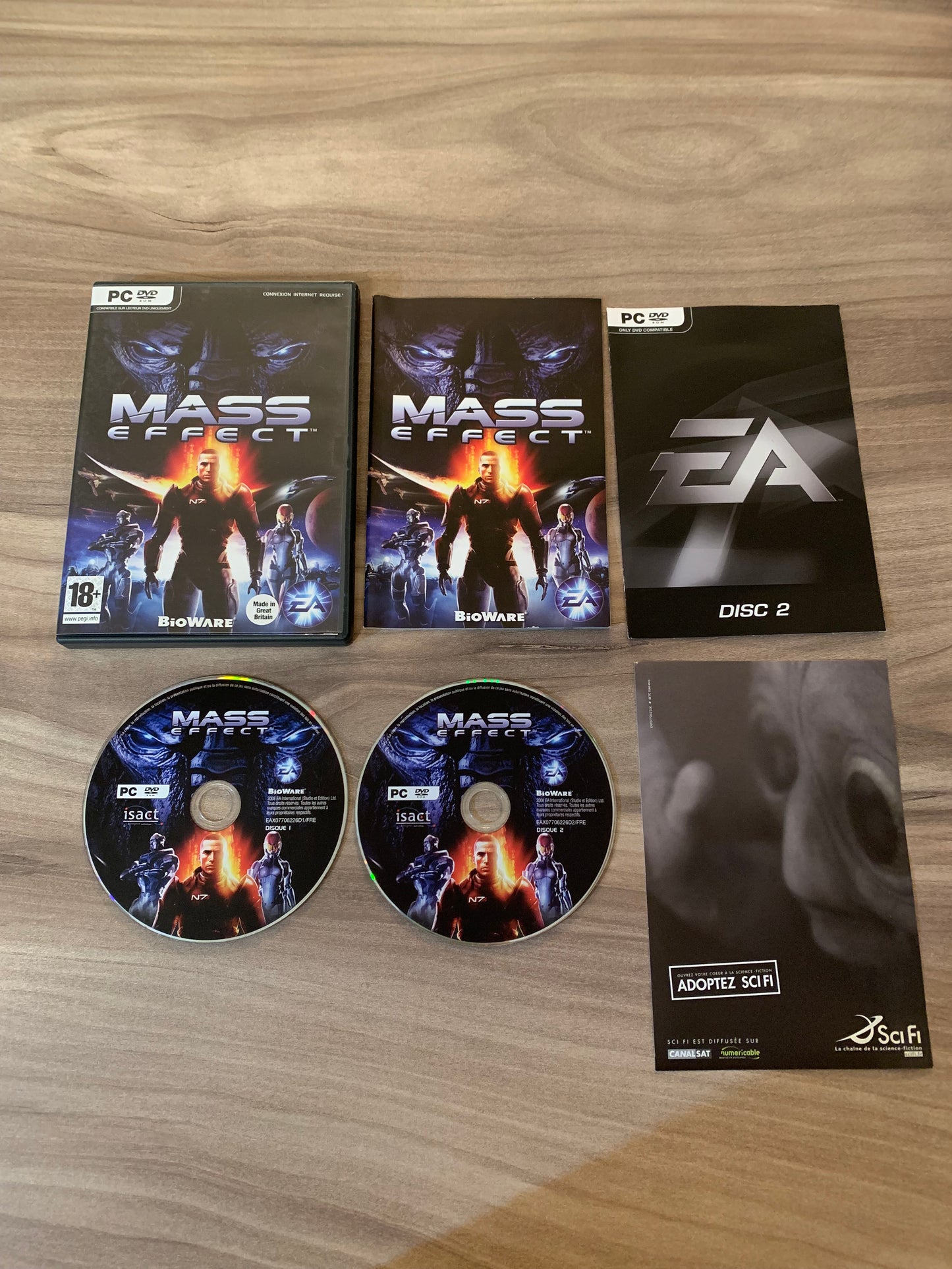 PiXEL-RETRO.COM : COMPUTER (PC) COMPLETE CIB BOX MANUAL GAME NTSC MASS EFFECT