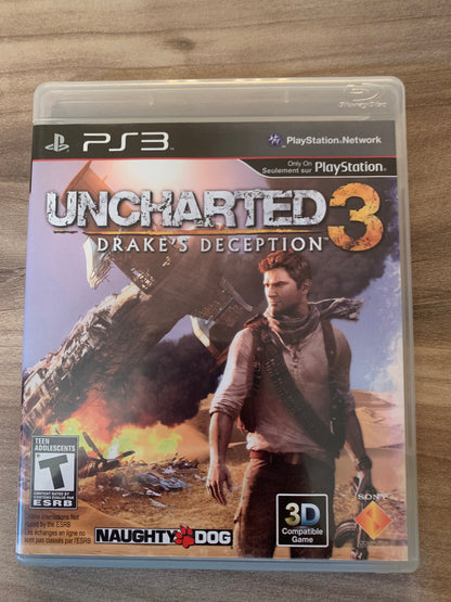 SONY PLAYSTATiON 3 [PS3] | UNCHARTED 3 DRAKES DECEPTiON