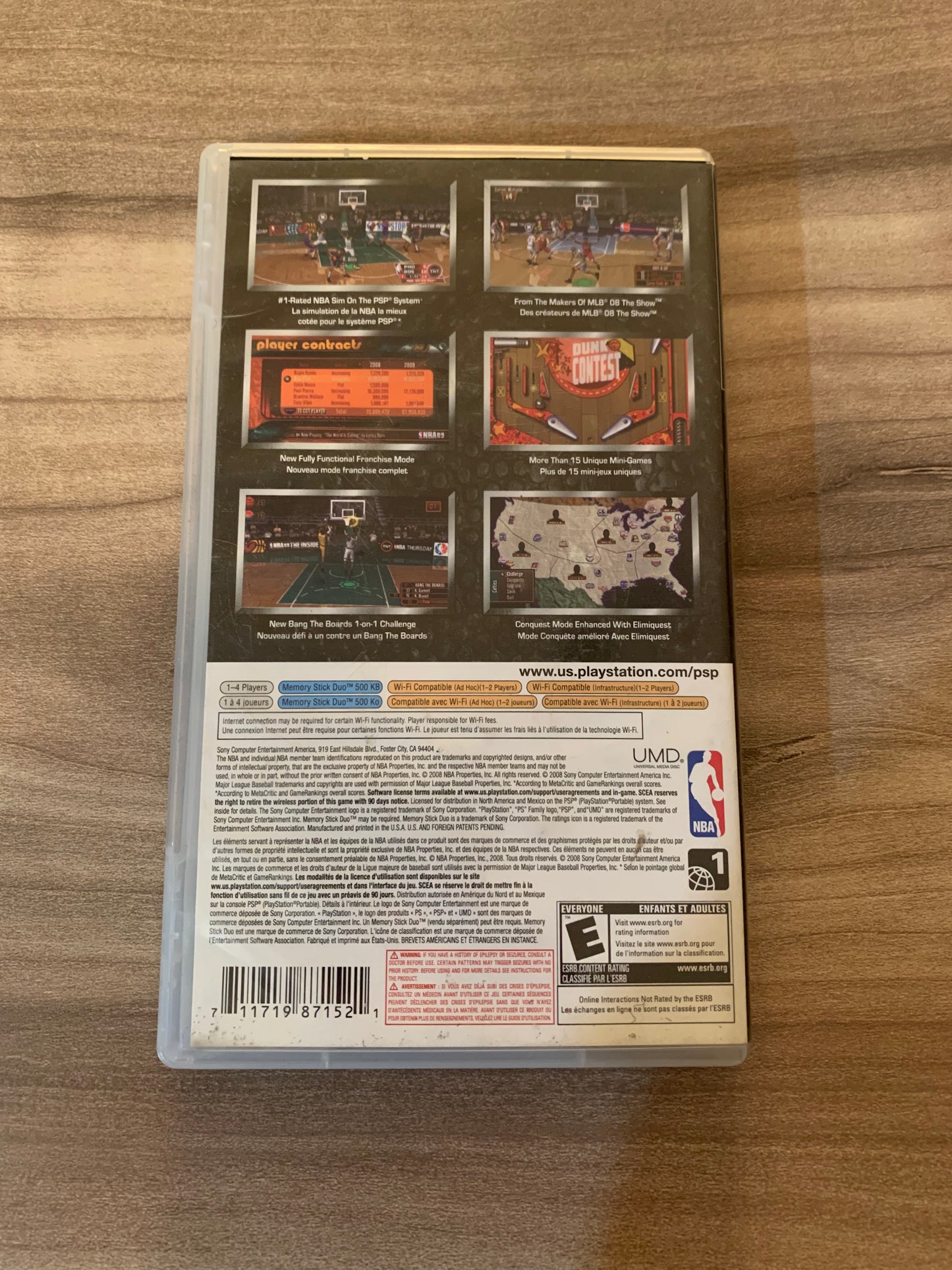 SONY PLAYSTATiON PORTABLE [PSP] | NBA 09 THE iNSiDE