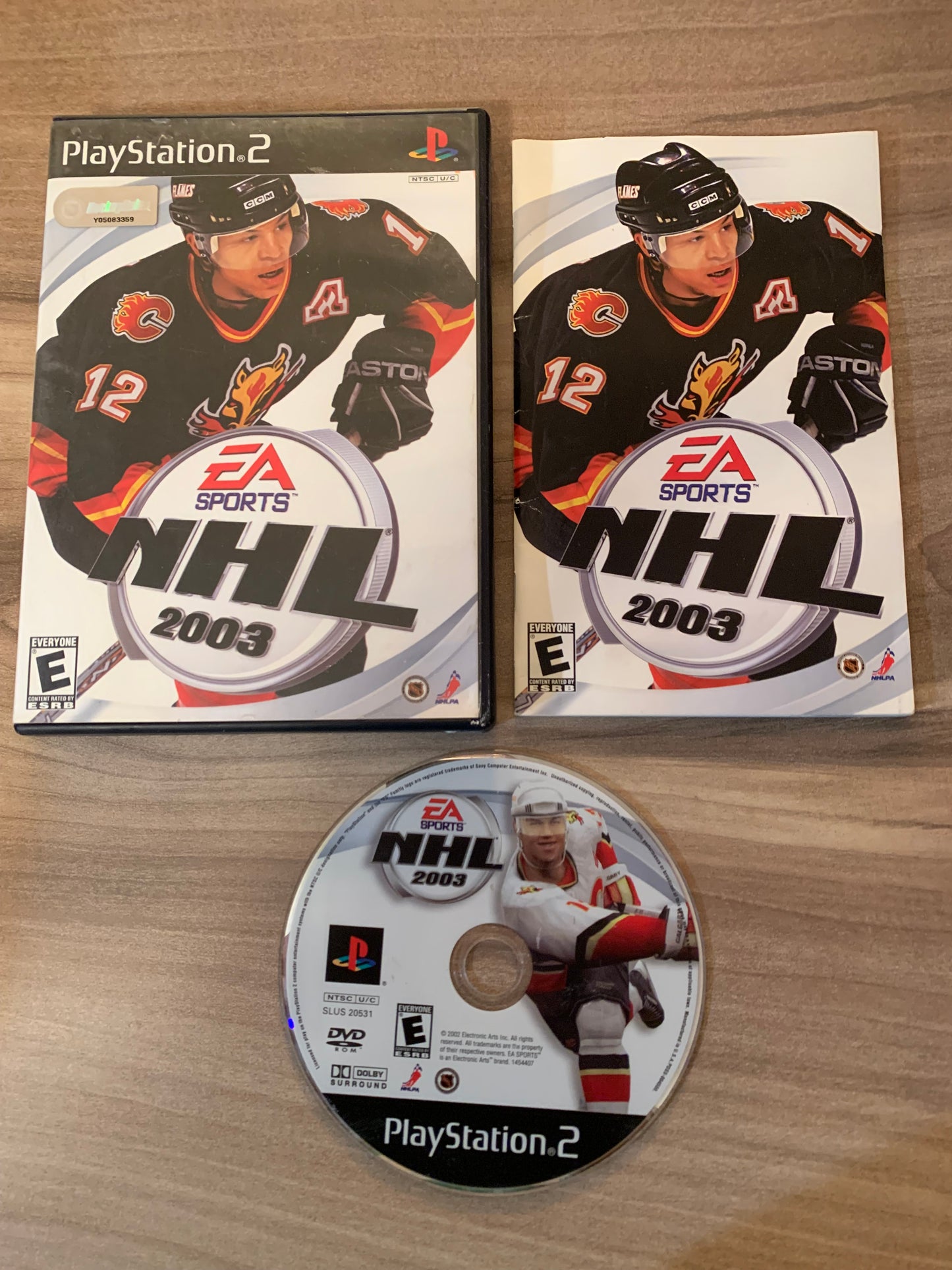 PiXEL-RETRO.COM : SONY PLAYSTATION 2 (PS2) NHL 2003 COMPLET CIB BOX MANUAL GAME NTSC