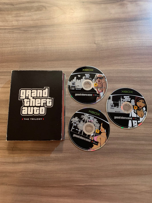 MiCROSOFT XBOX ORiGiNAL | GRAND THEFT AUTO THE TRiLOGY