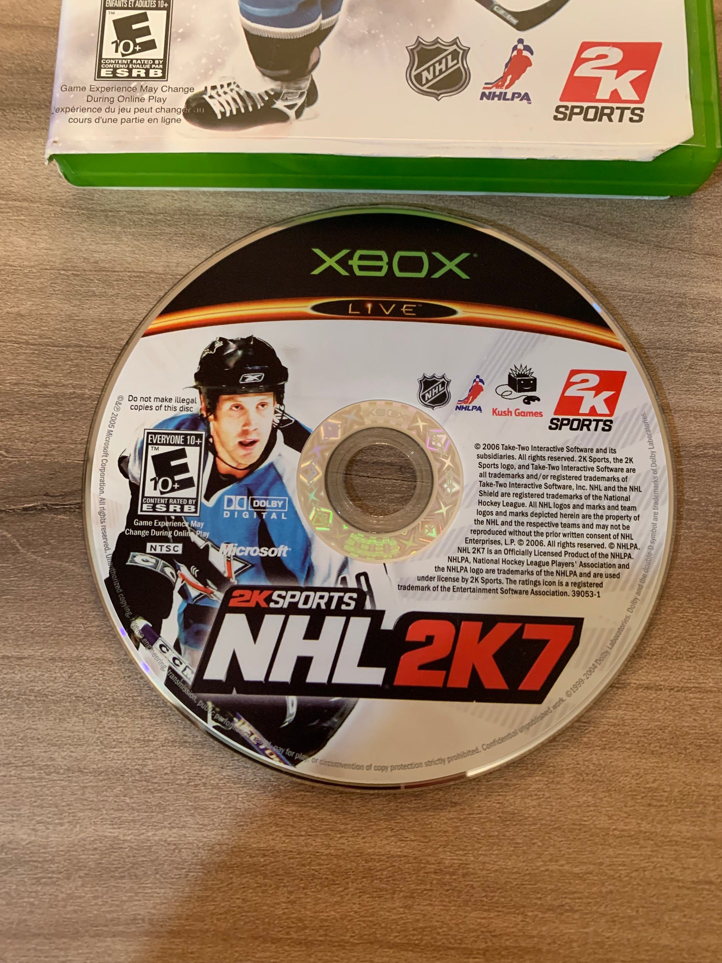 MiCROSOFT XBOX ORiGiNAL | NHL 2K7