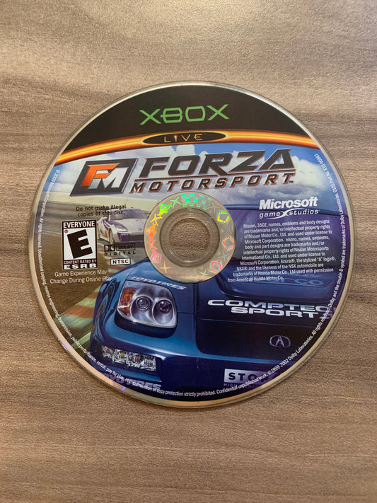 PiXEL-RETRO.COM : MICROSOFT XBOX COMPLETE CIB BOX MANUAL GAME NTSC FORZA MOTORSPORT FM