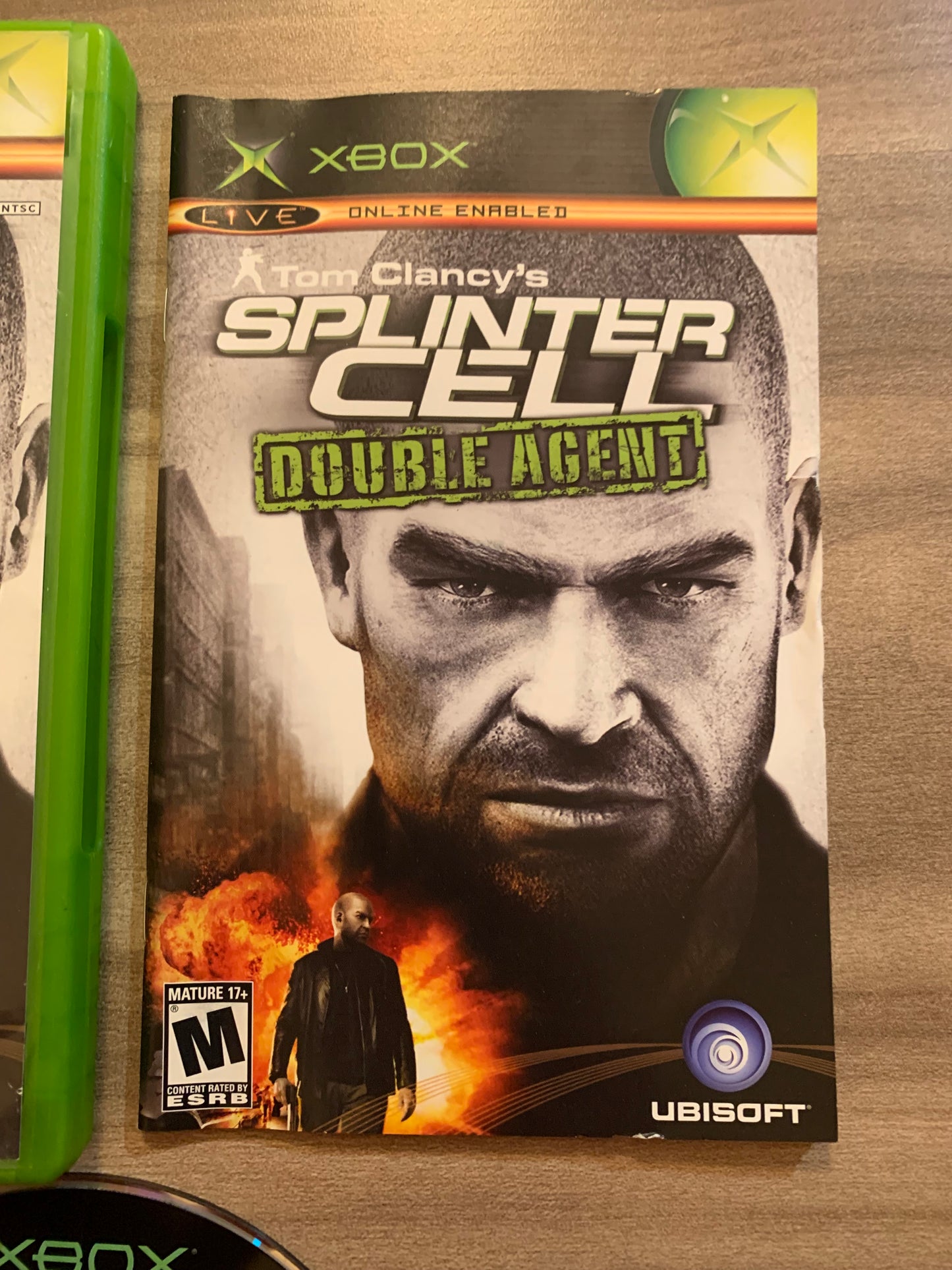 MiCROSOFT XBOX ORiGiNAL | TOM CLANCYS SPLiNTER CELL DOUBLE AGENT