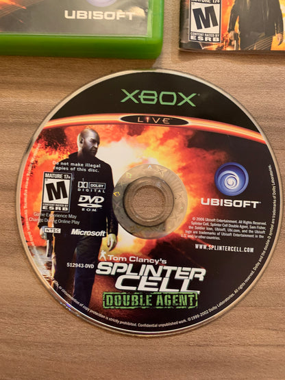 MiCROSOFT XBOX ORiGiNAL | TOM CLANCYS SPLiNTER CELL DOUBLE AGENT