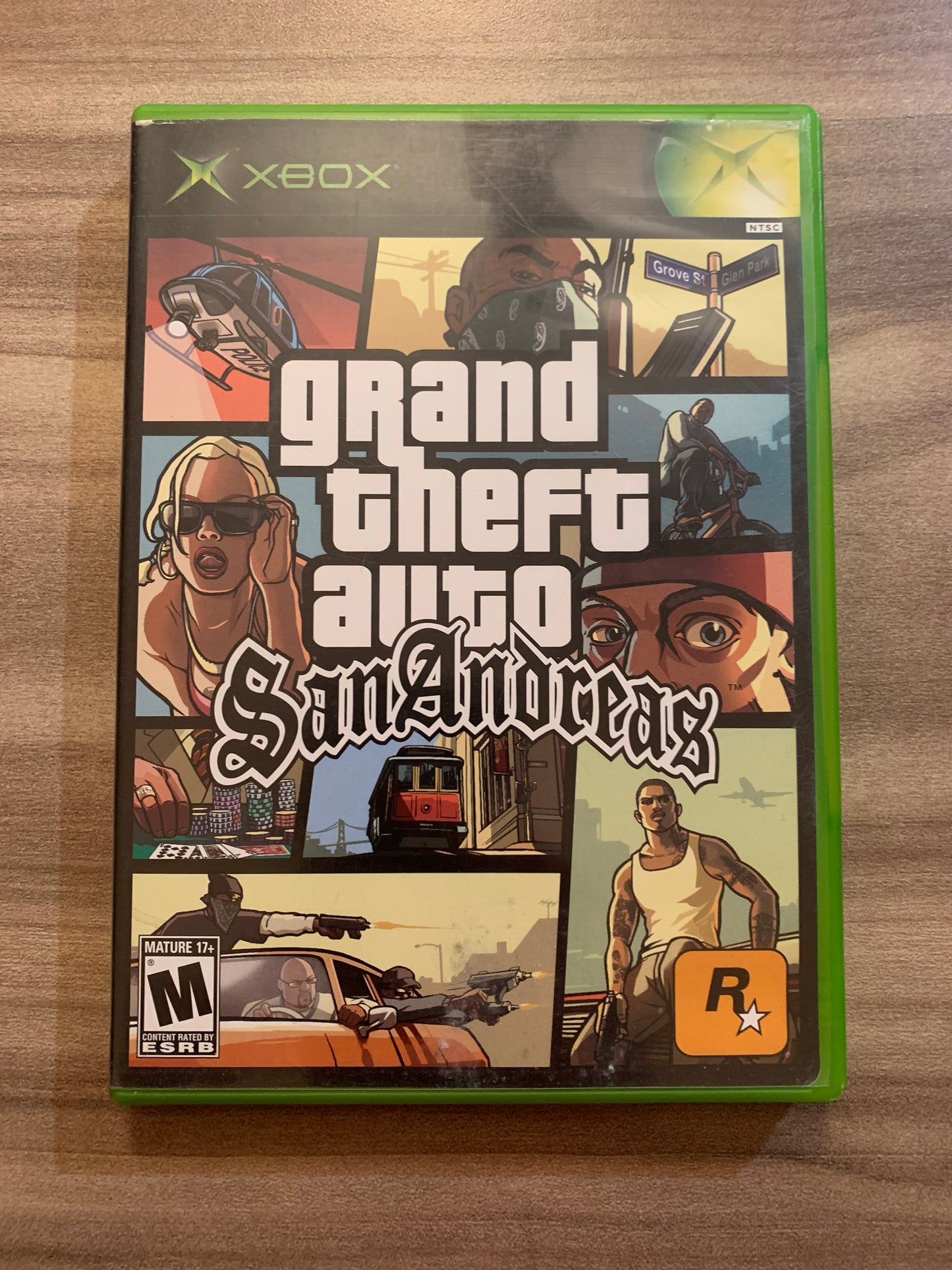 MiCROSOFT XBOX ORiGiNAL | GRAND THEFT AUTO SAN ANDREAS