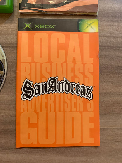 MiCROSOFT XBOX ORiGiNAL | GRAND THEFT AUTO SAN ANDREAS