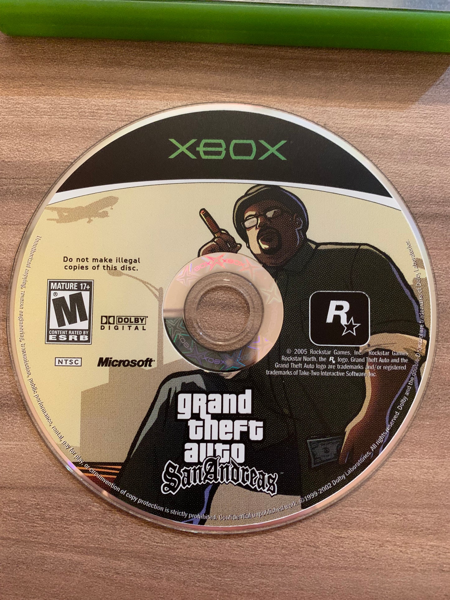 MiCROSOFT XBOX ORiGiNAL | GRAND THEFT AUTO SAN ANDREAS