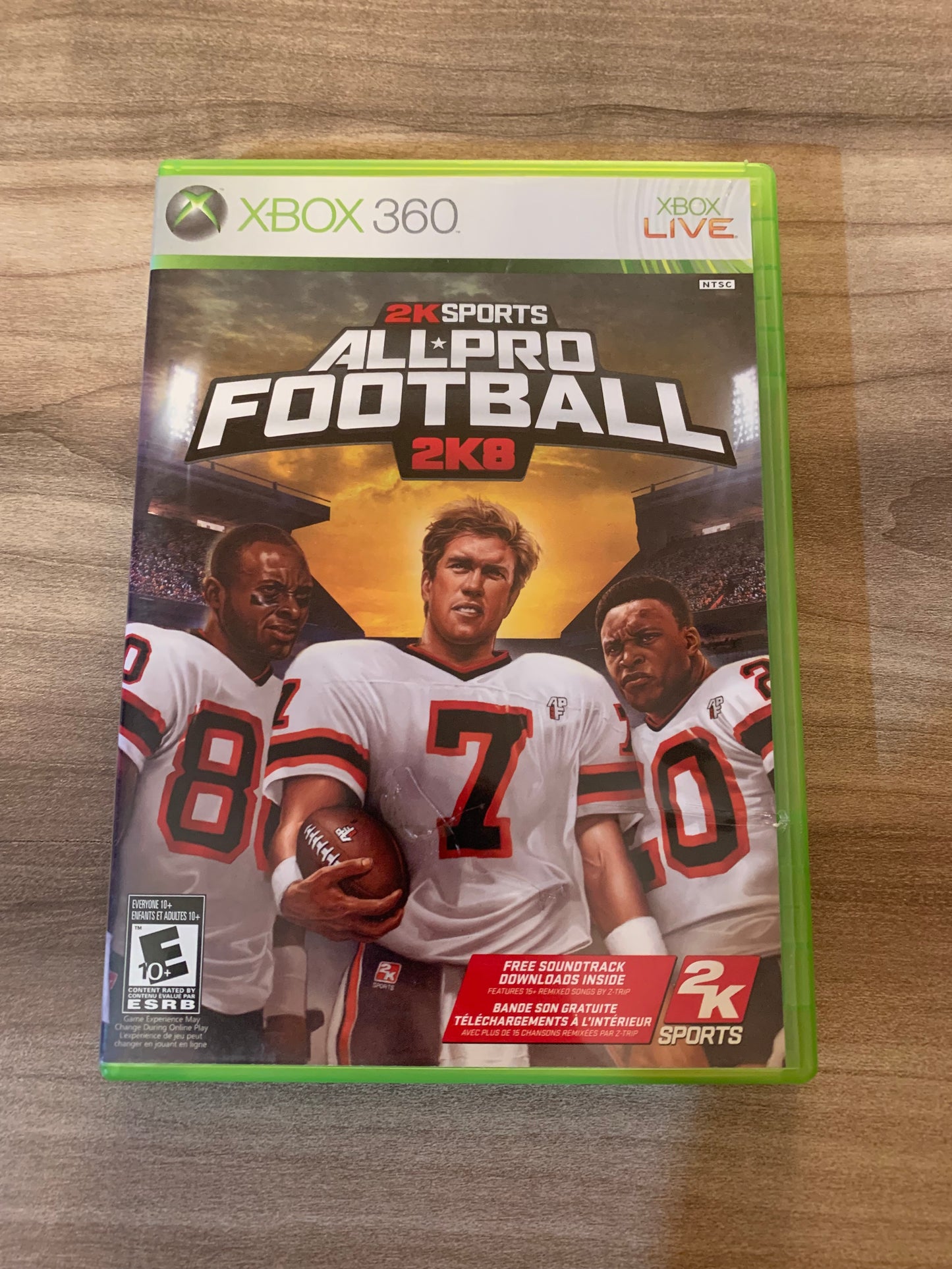 MiCROSOFT XBOX 360 | ALL PRO FOOTBALL 2K8