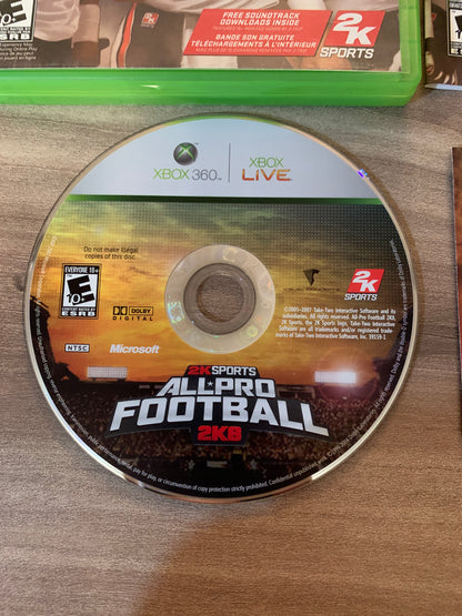 MiCROSOFT XBOX 360 | ALL PRO FOOTBALL 2K8