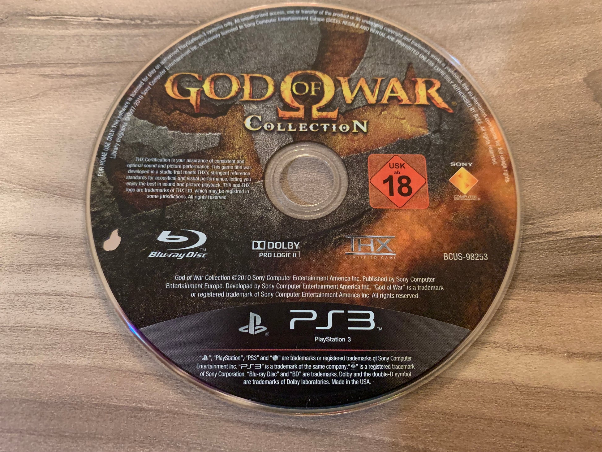 PiXEL-RETRO.COM : SONY PLAYSTATION 3 (PS3) COMPLET CIB BOX MANUAL GAME PAL GOD OF WAR COLLECTION