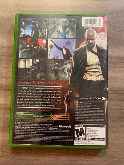 MiCROSOFT XBOX ORiGiNAL | HiTMAN BLOOD & MONEY